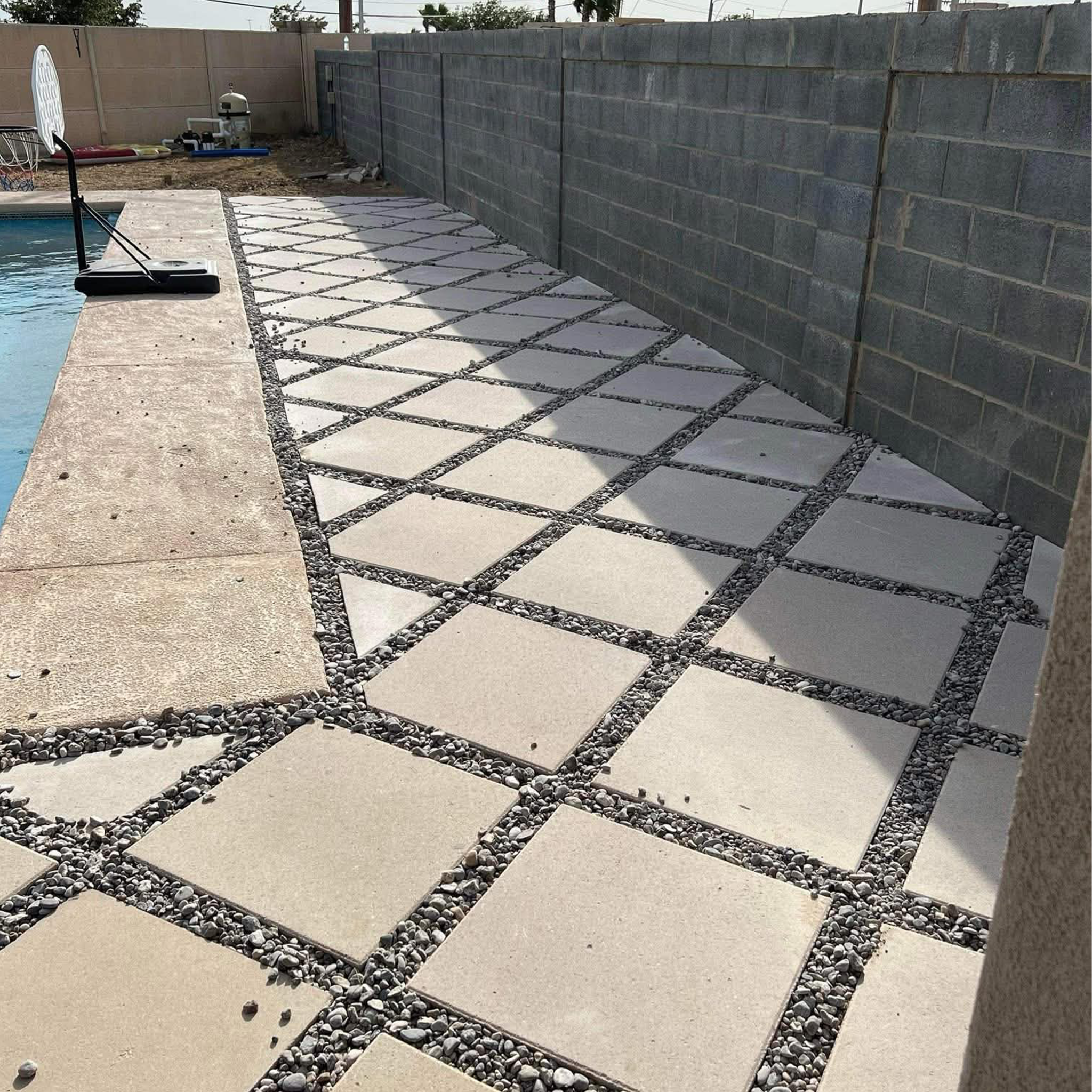 After patio project
